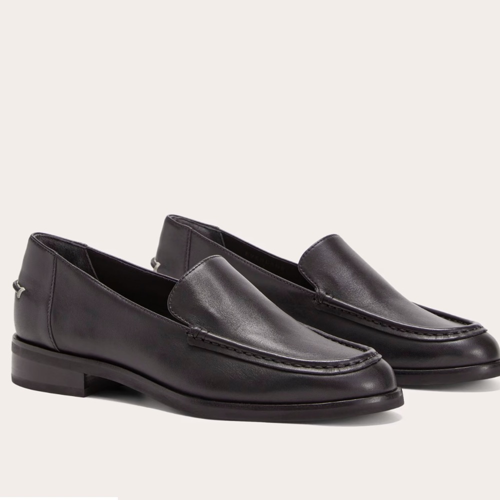 NEW Everlane The Modern Loafer Black Leather size 6